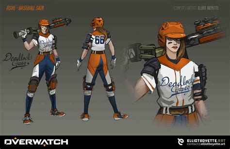 ArtStation - Skin concept for Overwatch [personal project]