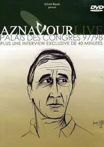 Palais Des Congres Dvd Nouvelle Pochette Amazon Fr Aznavour