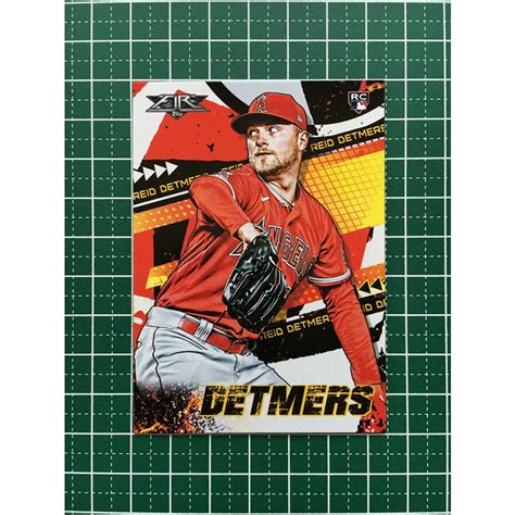 TOPPS MLB 2022 FIRE 55 REID DETMERS LOS ANGELES ANGELS ベースカードBASE