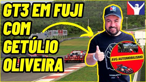 Corridas de GT3 em Fuji Getúlio Oliveira iRacing YouTube