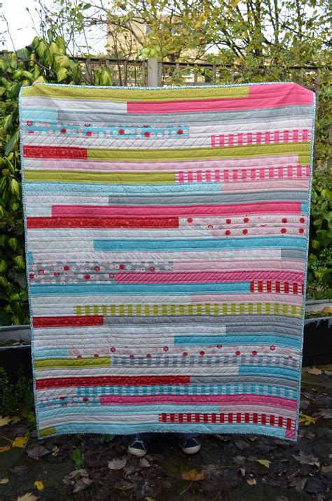 Jelly Roll Race Quilt My Jelly Roll Race Quilt From Fat Qu Flickr