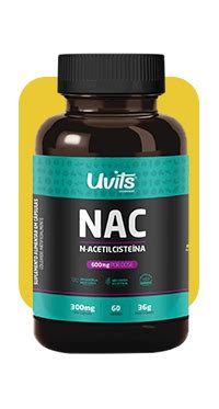 Nac N Acetilciste Na Mg C Psulas Nac E Mais Na Uvits Vitaminas