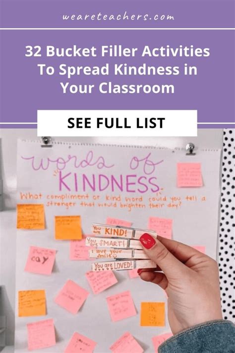 32 Bucket Filler Activities To Spread Kindness In Your Classroom Seso