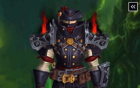 Wow Rogue Antorus Tier 21 Transmog Set Boost