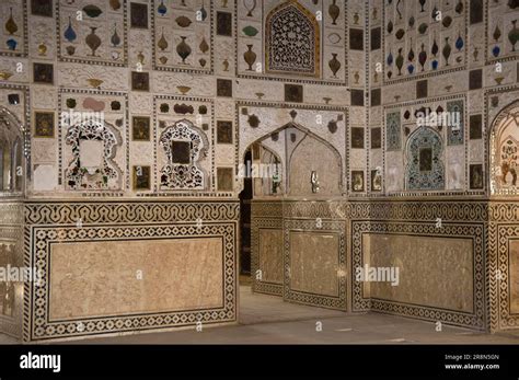 Sheesh Mahal Amber Fort Jaipur India Hi Res Stock Photography And