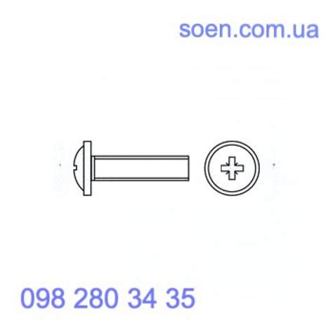DIN 967 - Стальные винты с полукруглой головкой и прессшайбой из ...
