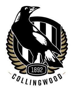 Collingwood Football Club Team Colors | HEX, RGB, CMYK, PANTONE COLOR ...