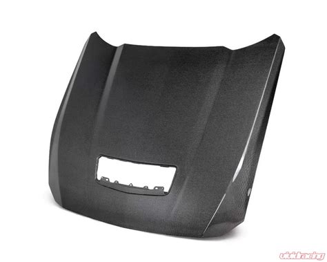 Anderson Composites Type Oe Double Sided Carbon Fiber Hood Ford Mustang