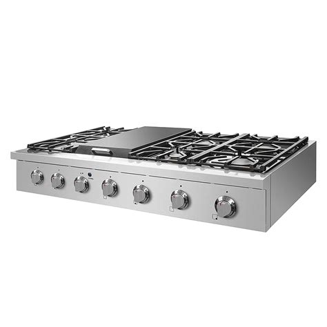 Nxr 48 Stainless Steel Pro Style Propane Gas Cooktop Nxr Store