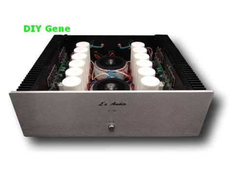 Diy High End Amplifier Hi End Diy Audio Power Amplifier Chassiscase