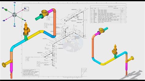 Piping Isometric Drawing Study YouTube