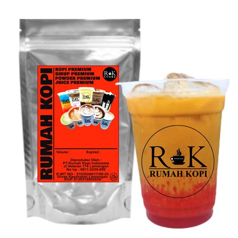 Powder Rumah Kopi 1 Kg 200 Rasa Pilihan Member Rumah Kopi Institute