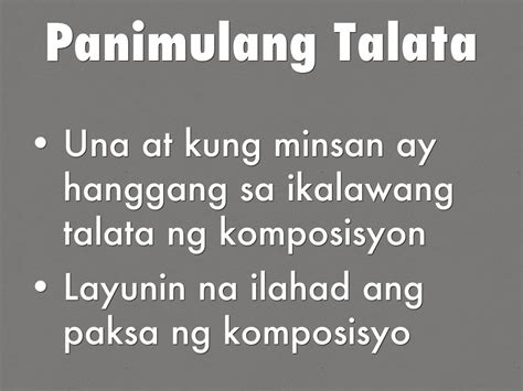 Mga Halimbawa Ng Talata Natasya Halimbawa Story