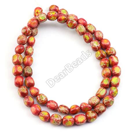 Mixed Imperial Jasper Bead For Diy Jewellery Making Dearbeads
