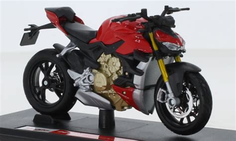 Maisto Ducati Super Naked V S Red Model Car World