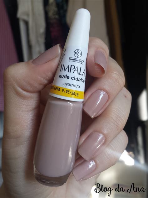 Esmalte Nude Clássico Impala Ana Marchi Blog