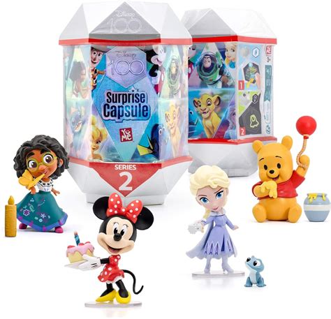 Amazon YuMe Official Disney 100 Surprise Mystery Capsules Blind