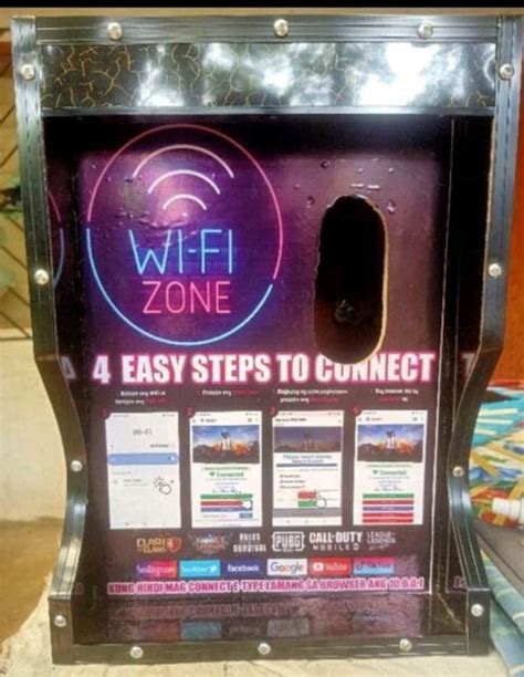 Piso Wifi Box Or Vendowifi Box With Sticker And Camlock Lazada Ph