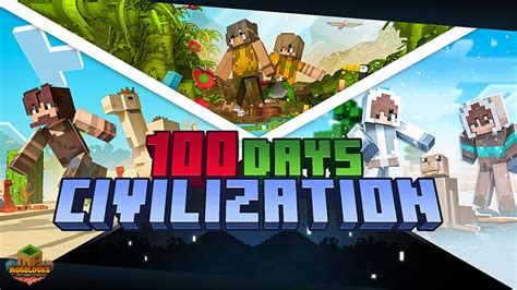 100 Days Civilization In Minecraft Marketplace Minecraft