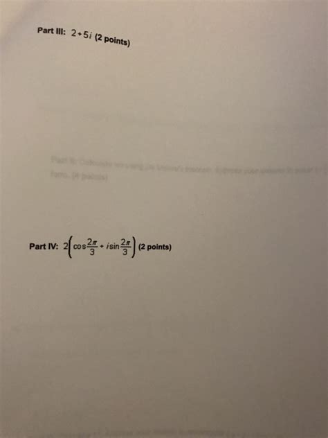 Solved Compute The Modulus And Argument Of Each Complex Chegg