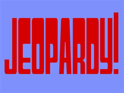 Jeopardy Logo - LogoDix