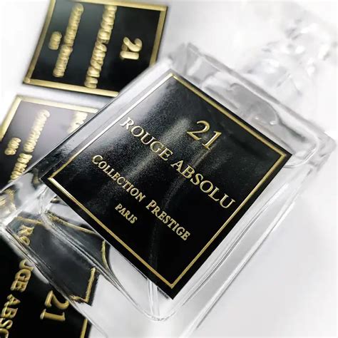 Custom Hot Stamping Gold Foil Eco Friendly Label Waterproof Self Adhesive Vinyl Sticker For