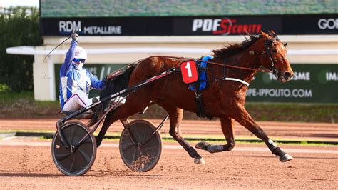 PMU Arrivée du quinté du 12 janvier à Cagnes sur Mer dans le