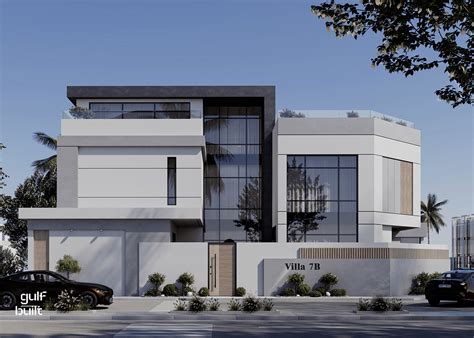 Modern Villa Exterior Design Behance