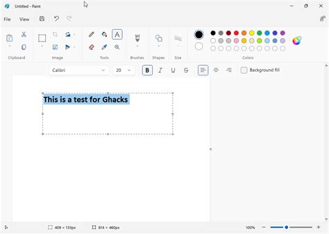 First Look At Windows 11s Updated Paint Application Ghacks Tech News