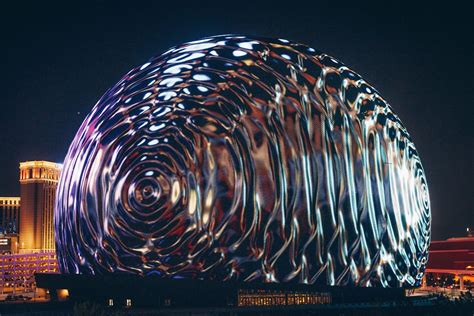 Las Vegas Sphere Lights Up The Sky But What Exactly Is It