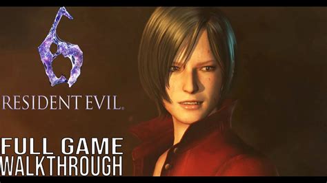 RESIDENT EVIL 6 PS5 Full Game Walkthrough - No Commentary Ada Wong ...