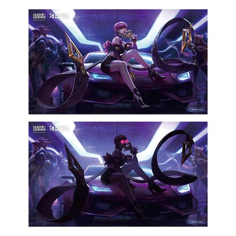 Kda Evelynn 17 Scale Statue Epic League Of Legends Collectible