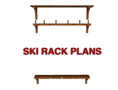 Diy Ski Rack / Homemade Ski Rack Garage | Amazing Ideas That Will Make ...