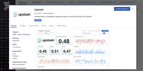 Datadog Upstash Redis Integration Upstash Documentation