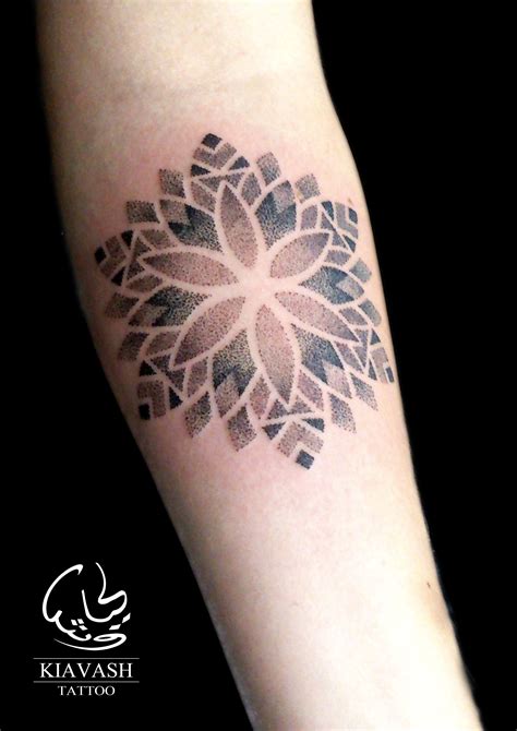 Dotwork Mandala Mandala Tattoos For Women Half Sleeve Tattoos