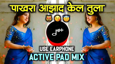 Pakhra Azad Kel Tula Dj Song पाखरा आझाद केलं तुला Active Pad Mix