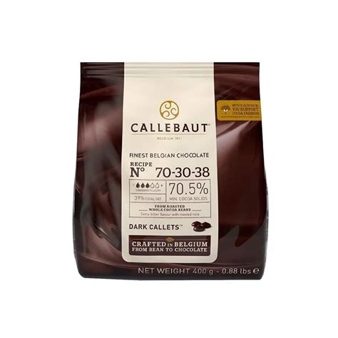 Chocolate Callebaut Dark 70 30 38 Gotas 400g Barry Callebaut Jovipel