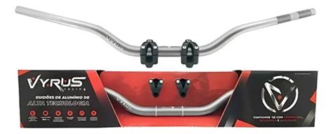 Guidão Vyrus Oxxy Naked Preto Cb300 twister hornet strada200 Parcelamento sem juros