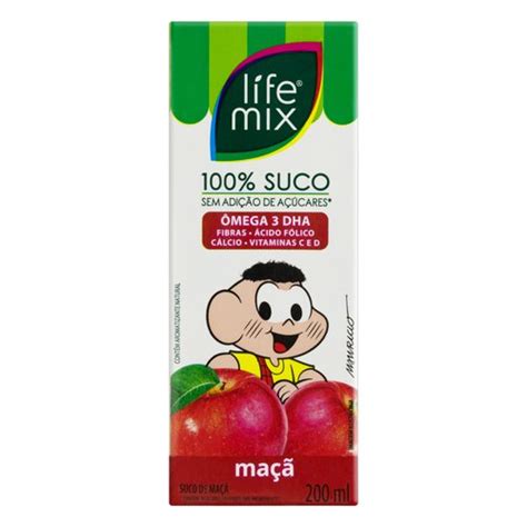 Suco Life Mix Maça 200ml Trimais