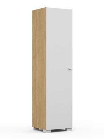 Wardrobe Left Uni Oak Meblik