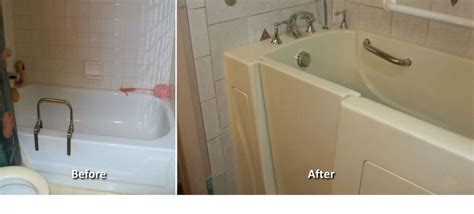 Walk in tub before and after small room - Vinyl Design