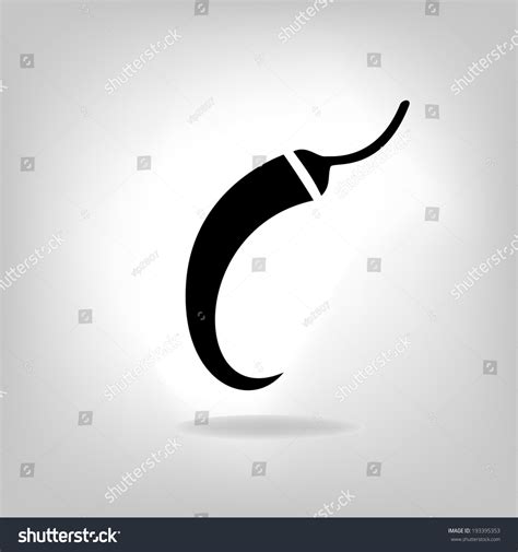 Hot Chili Pepper Vector Set Isolated Stock Vector Royalty Free Shutterstock