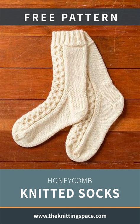 Honeycomb Knitted Socks Free Knitting Pattern Artofit