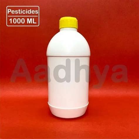 Screw Cap Litre Hdpe Pesticides Bottle Use For Storage Chemical At