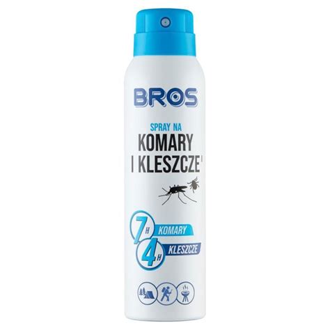 Bros Spray Na Komary I Kleszcze Ml Przeciw Kleszczom Komarom