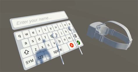 Vrkb Virtual Reality Keyboard Input Management Unity Asset Store