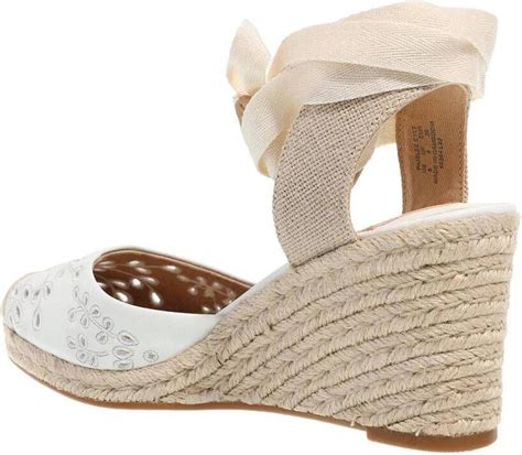 Lauren Ralph Lauren Espadrilles Paislee Eylt Espadrilles Wedge In Wit