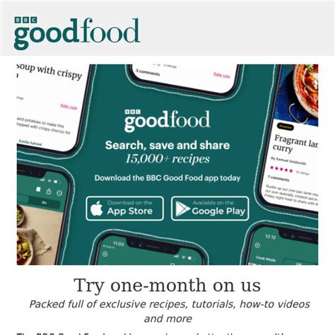 📱🍝 New Features To Try In The Bbc Good Food App Bbc Good Food