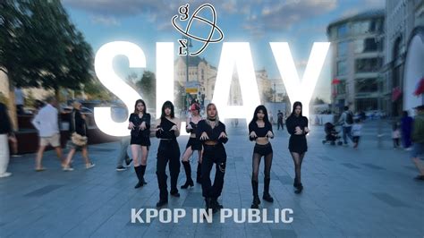 K Pop In Public One Take Everglow Slay Dance Cover By Crystalline