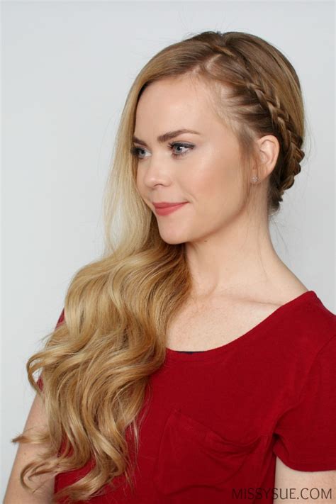 Bohemian Sideswept Dutch Braid MISSY SUE